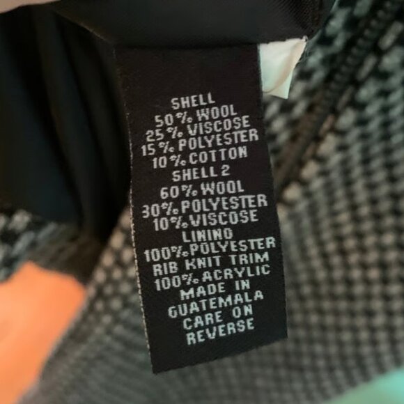 Nicole Miller Wool Coat, Size 10 - Picture 3 of 3